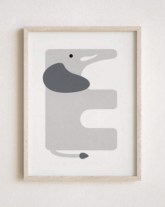 E is for Elephant