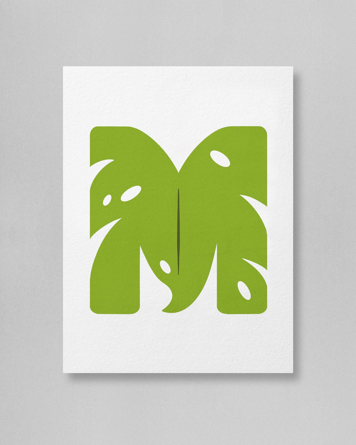 M is for Monstera