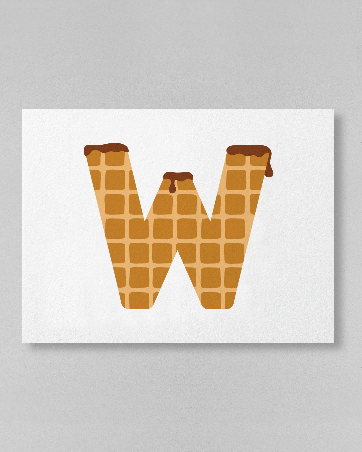 W is for Waffle