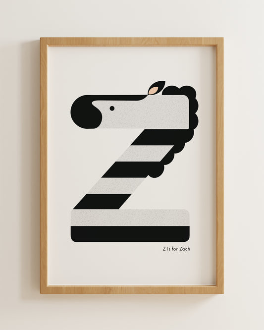 Z is for Zebra