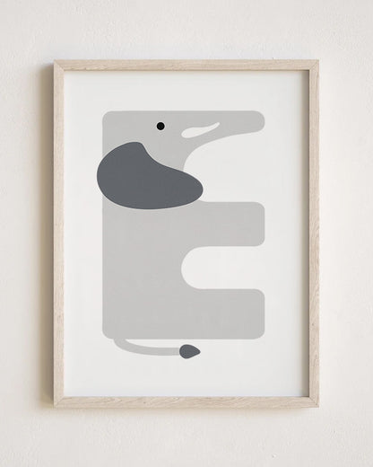 E is for Elephant