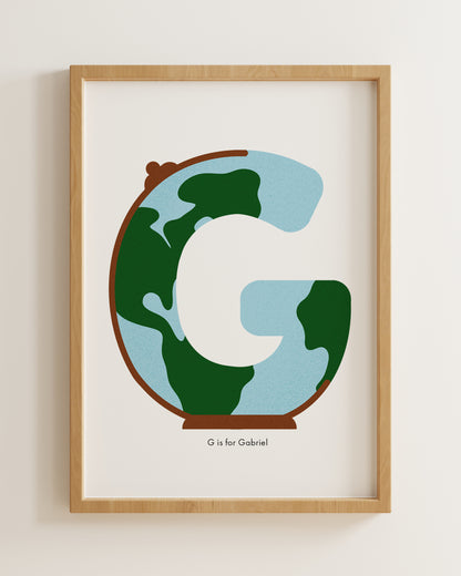 G is for Globe