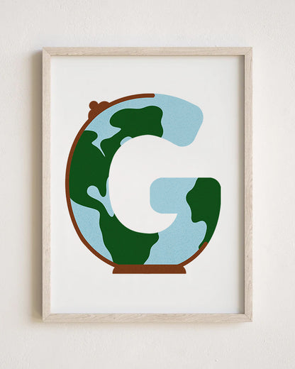G is for Globe
