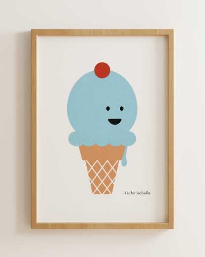 I is for Ice Cream