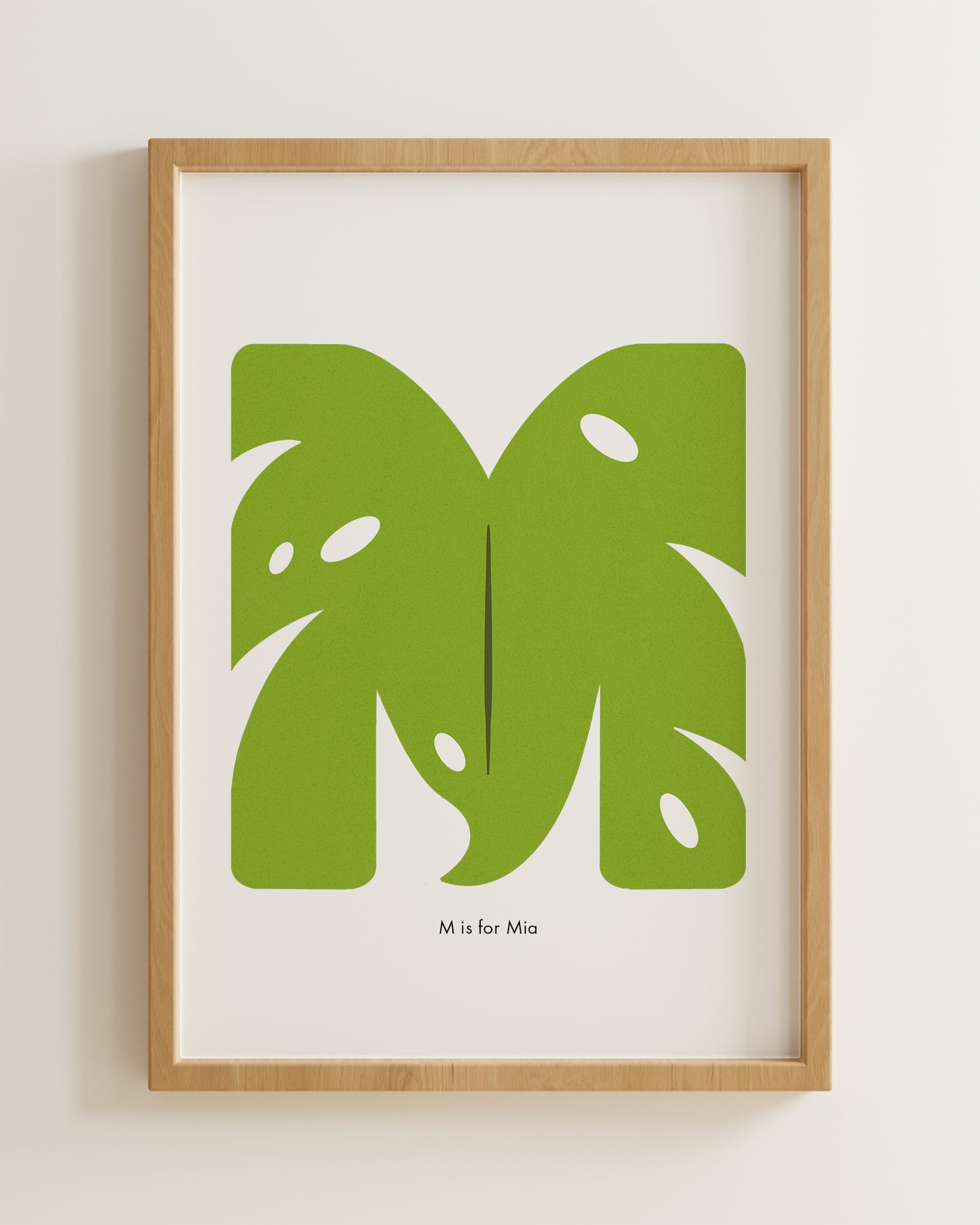 M is for Monstera