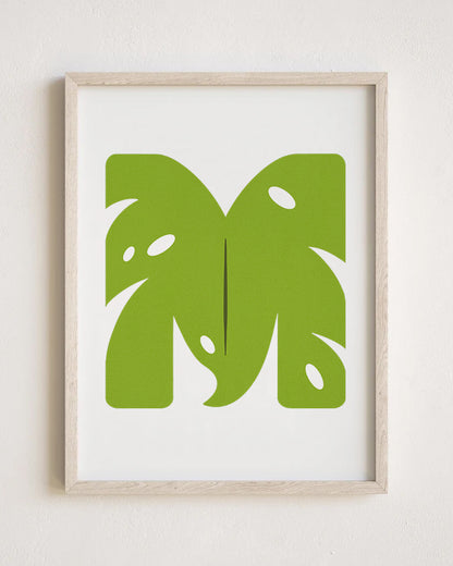M is for Monstera