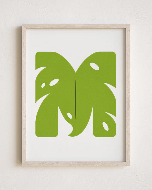 M is for Monstera