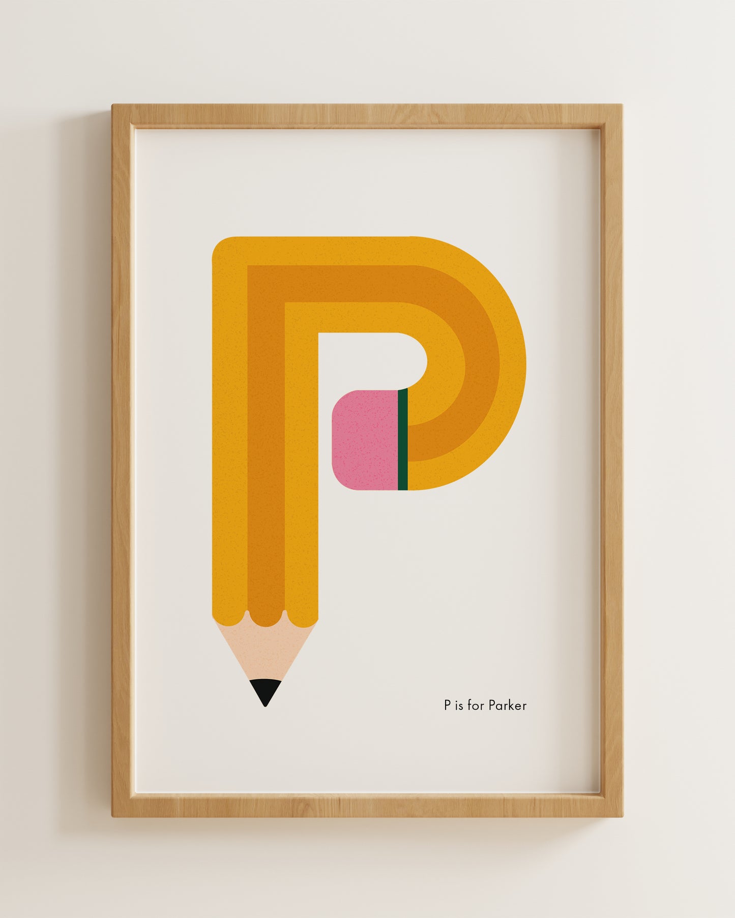 P is for Pencil