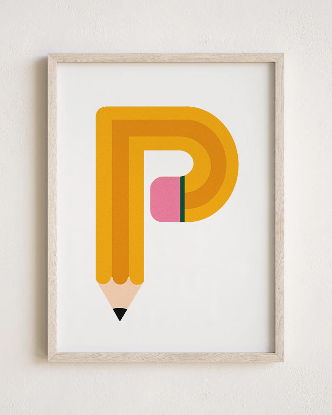 P is for Pencil