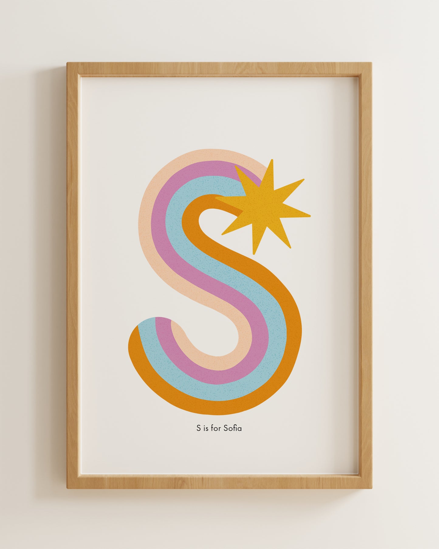 S is for Shooting Star