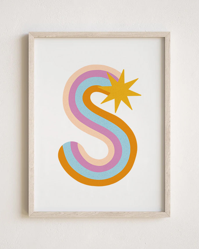 S is for Shooting Star