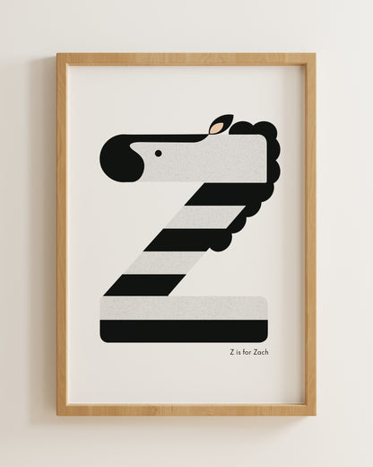 Z is for Zebra